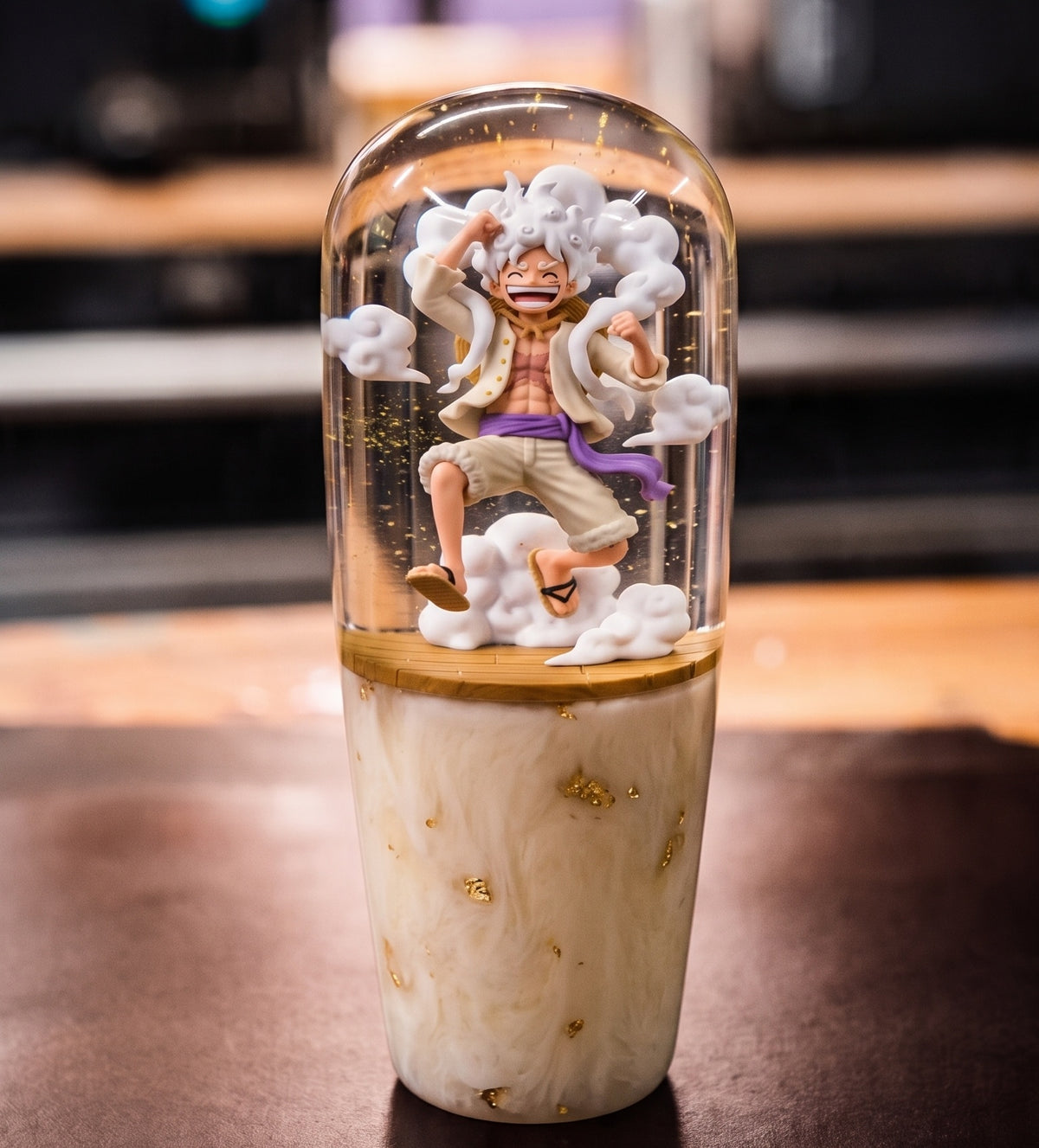 Custom Gear 5 Luffy Resin Shift Knob