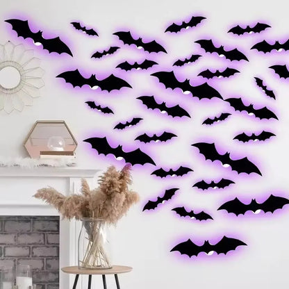BatGlow™ — 3D LED Glowing Bat Wall Decor