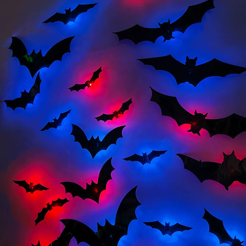 BatGlow™ — 3D LED Glowing Bat Wall Decor