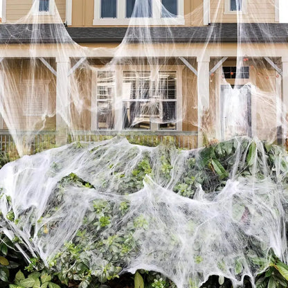 Stretch Cobwebs & Spiders Set
