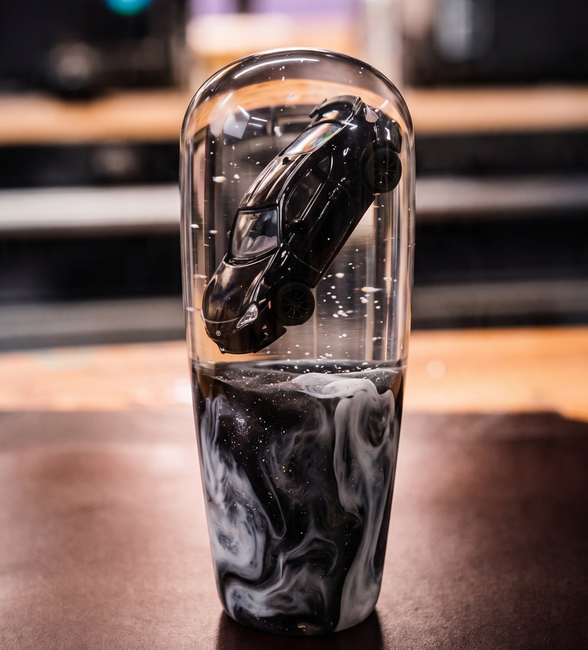 Custom Black Toyota 86 Resin Shift Knob