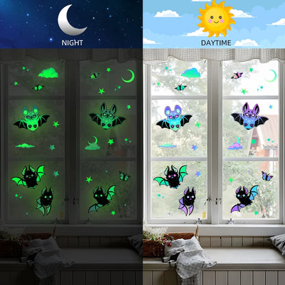 Glow-in-the-Dark Bat Stickers — FREE Gift