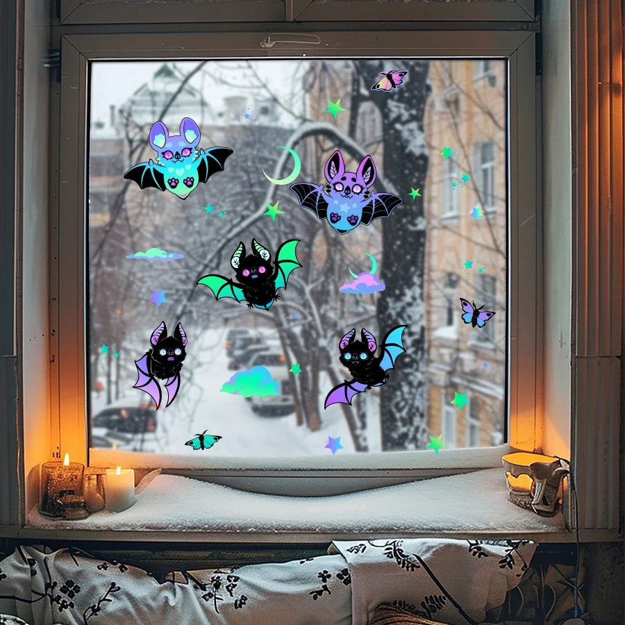 Glow-in-the-Dark Bat Stickers — FREE Gift